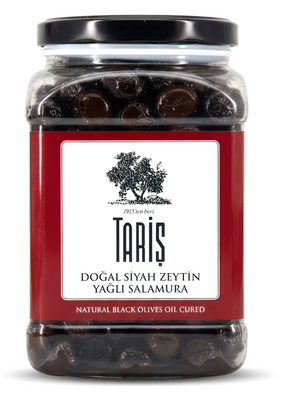 Tariş Doğal Siyah Zeytin Yağlı Salamura 1000 G