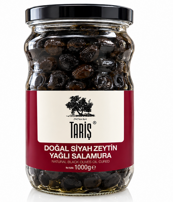 Tariş Doğal Siyah Zeytin Yağlı Salamura 1000 G